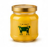 Jar of desi cow ghee, 500 millilitres