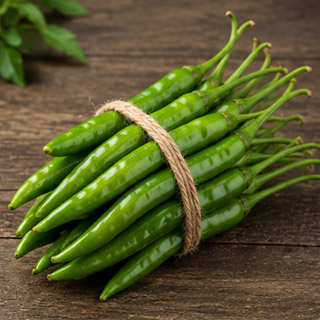 Green Chilli (Pachi Mirapakaya)